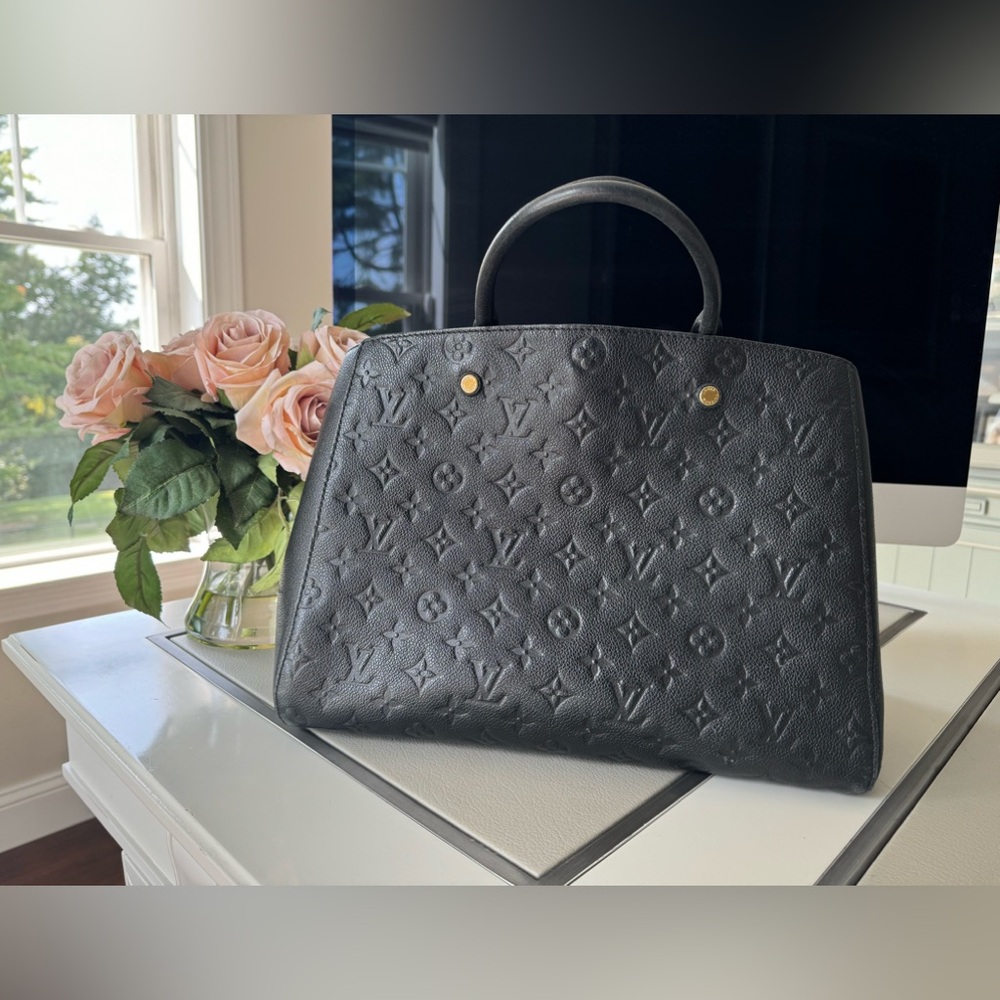 Louis Vuitton Montaigne GM Empriente Noir